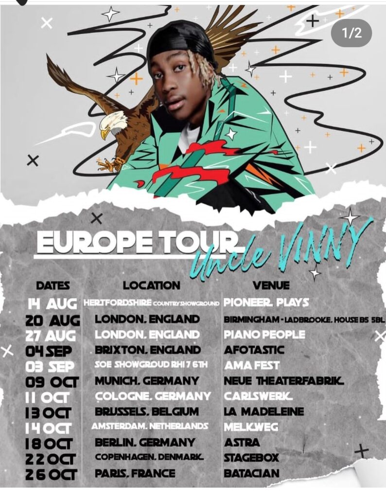 vinny tour dates