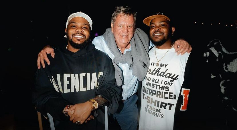 Major League DJz Snapped Hanging With Billionaire, Johann Rupert