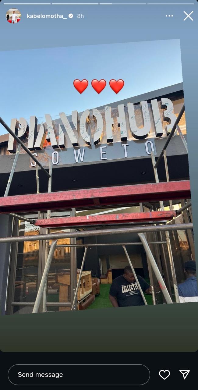 Kabza De Small Shows Progress of His Club PianoHub Soweto - The Yanos ...